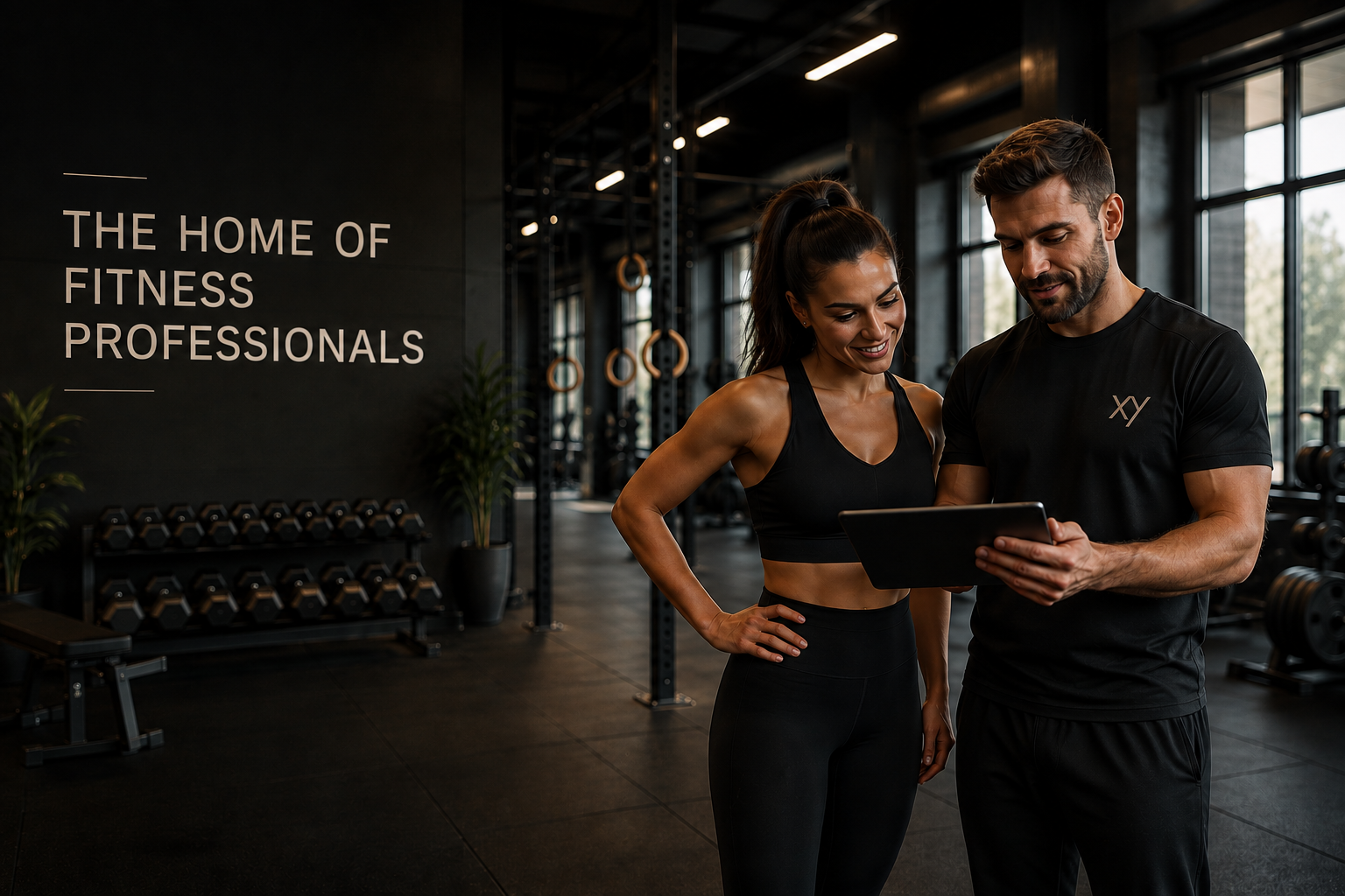 Trainer e struttura fitness insieme su Xysto